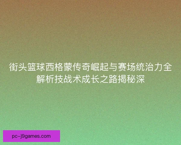 街头篮球西格蒙传奇崛起与赛场统治力全解析技战术成长之路揭秘深